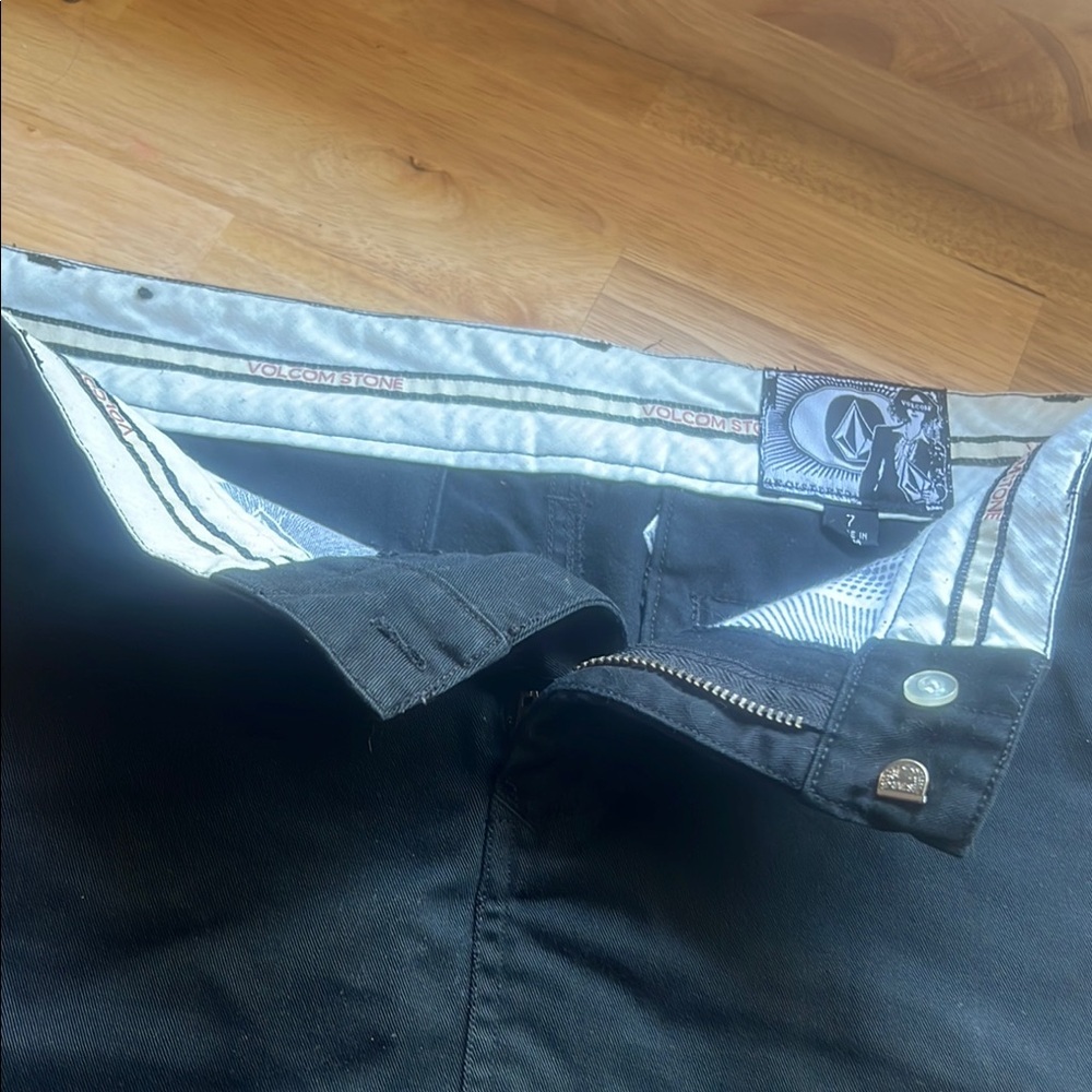 Volcom Black Denim Skirt - Picture 2 of 6